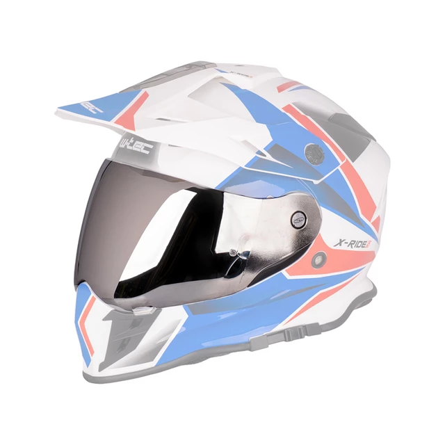 Pinlock® 70 Ready Replacement Visor for W-TEC Valso/V331 Helmet - Clear - Smoked Mirror