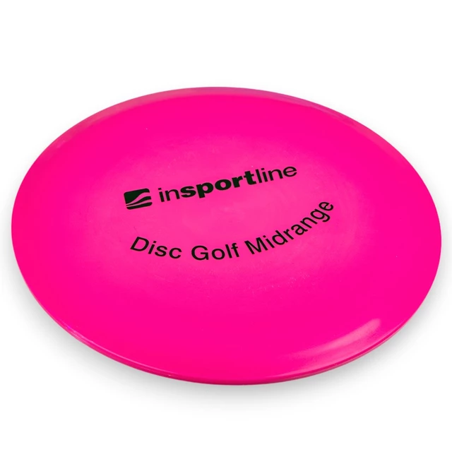 Disc Golf Flying Disc inSPORTline Midrange - Pink - Pink