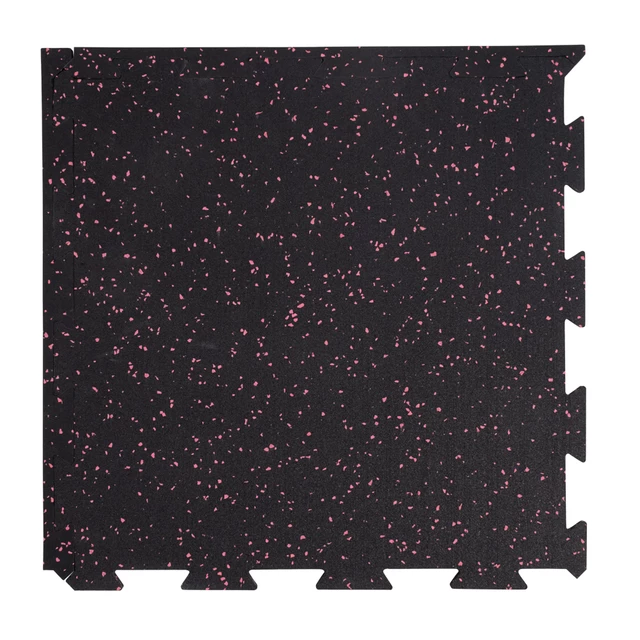 Edge Piece for Heavy Duty Floor Mat inSPORTline Puzeko 50 x 50 x 1 cm - black - variant A
