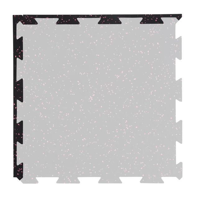 Edge Piece for Heavy Duty Floor Mat inSPORTline Puzeko 50 x 50 x 1 cm - black - variant A