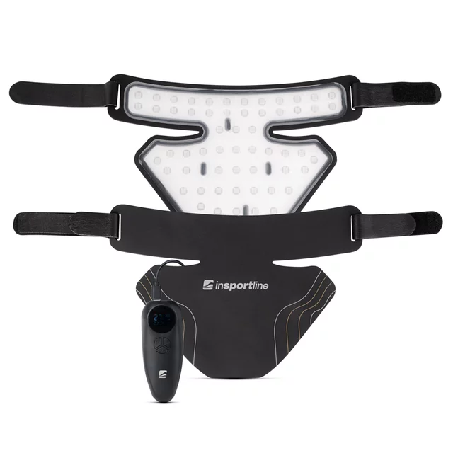 LED Infrared Light Therapy Face Mask inSPORTline Radora & Neck and Neckline Mask inSPORTline Rademis 2,500 mAh