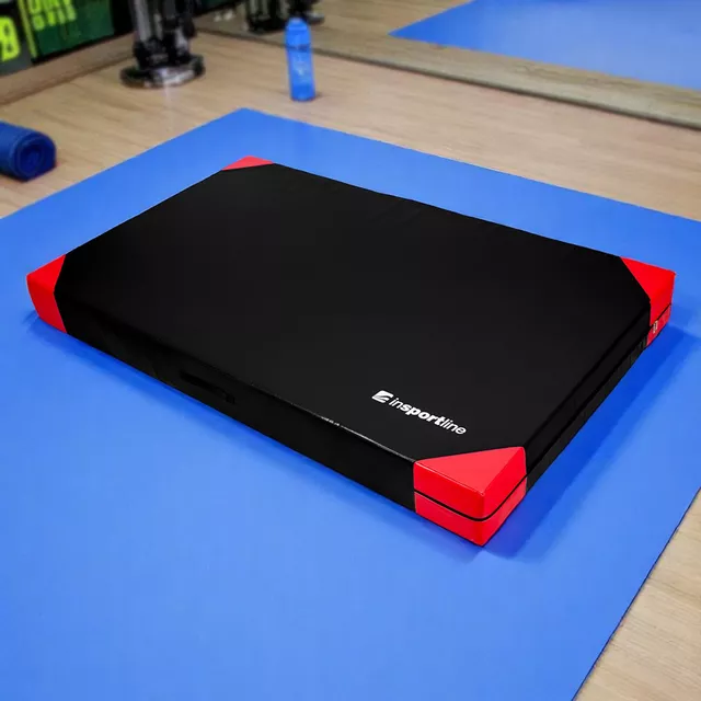 Gymnastics Mat inSPORTline Agskal T25 200 x 120 x 20 cm - Black - Black