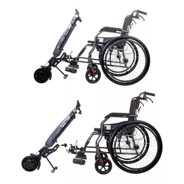 Lightweight Foldable Mechanical Wheelchair w/ Oppatia Drive inSPORTline Jakesully