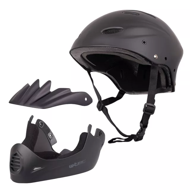 Downhill Helmet W-TEC Campanero Matte Black