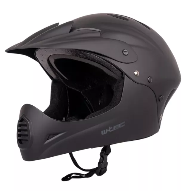 Downhill Helmet W-TEC Campanero Matte Black