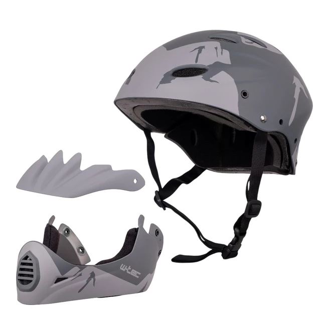 Downhill Helmet W-TEC Campanero Matte Gray