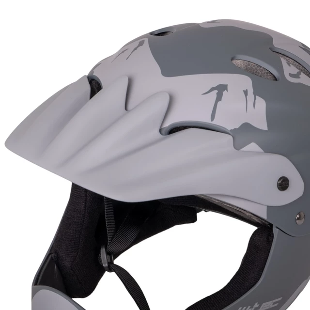Downhill Helmet W-TEC Campanero Matte Gray