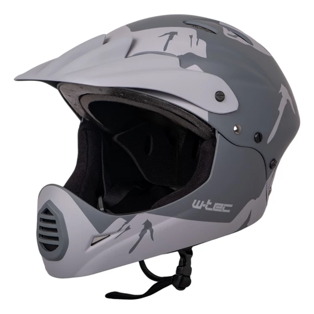 Downhill Helmet W-TEC Campanero Matte Gray