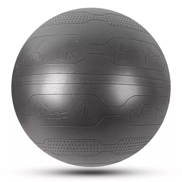 Exercise Ball inSPORTline Stretch Ball 75 cm - Mint - Black