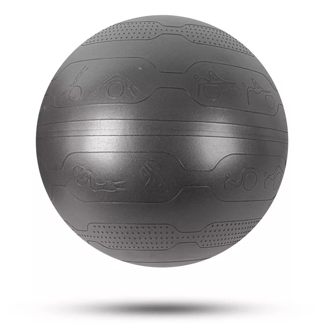 Exercise Ball inSPORTline Stretch Ball 55 cm - Mint - Black