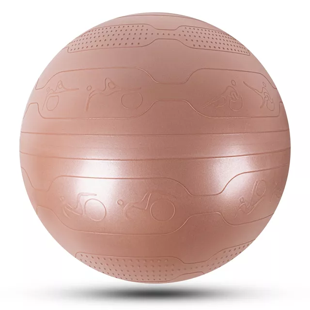 Exercise Ball inSPORTline Stretch Ball 75 cm - Mint - mocha mousse