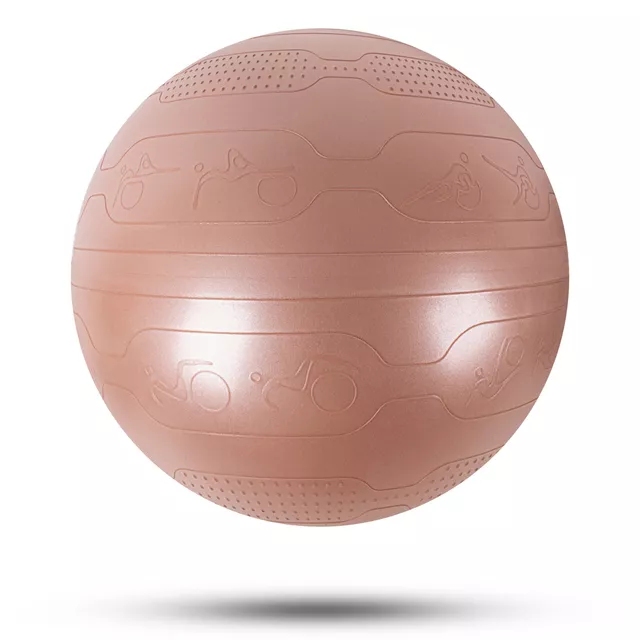 Exercise Ball inSPORTline Stretch Ball 55 cm - Mint - mocha mousse