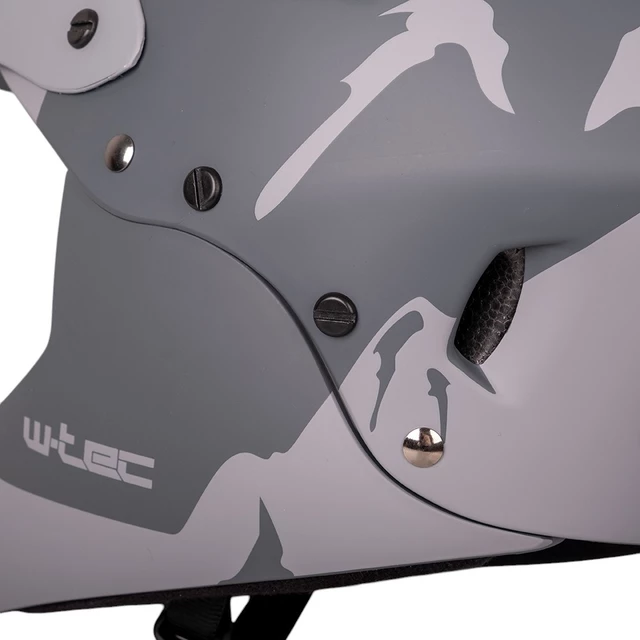 Downhill Helmet W-TEC Campanero Matte Gray