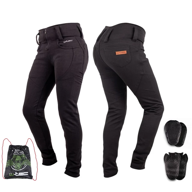Women’s Motorcycle Leggings W-TEC Nombutta - Black