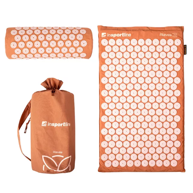 Acupressure Mat and Pillow inSPORTline Alavea II - Black