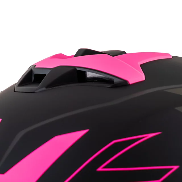 Motorcycle Helmet W-TEC Voltik Shockrose - Pink
