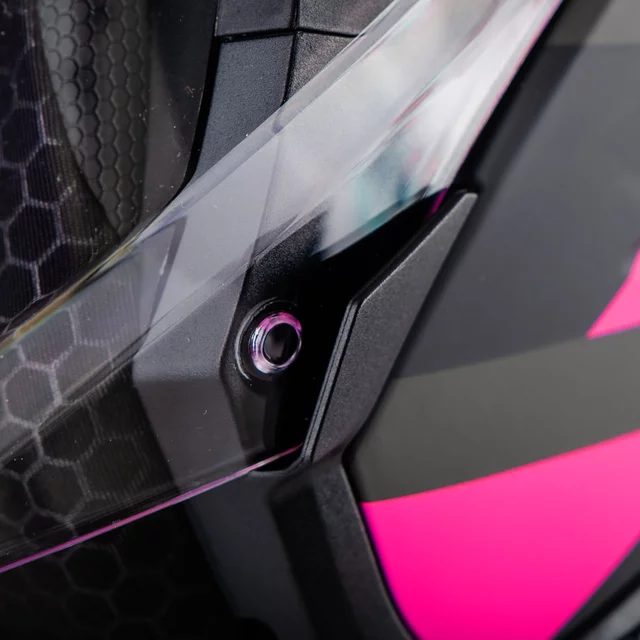 Motorcycle Helmet W-TEC Voltik Shockrose - Pink