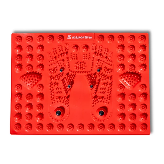Foot Massage Mat inSPORTline Tilsipur 39 x 29 cm - Blue