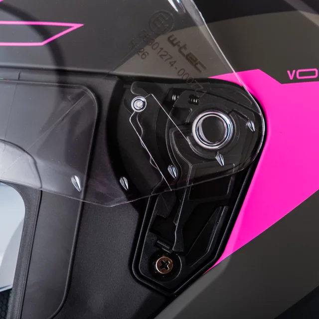 Motorcycle Helmet W-TEC Voltik Shockrose - Pink