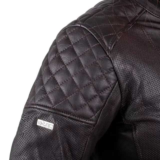 Women’s Leather Jacket W-TEC Mantura - Dark Brown