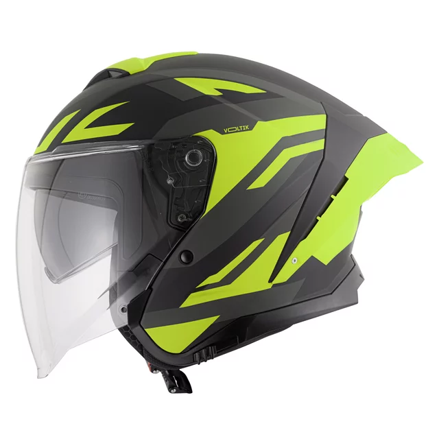 Motorcycle Helmet W-TEC Voltik Graphic - Red