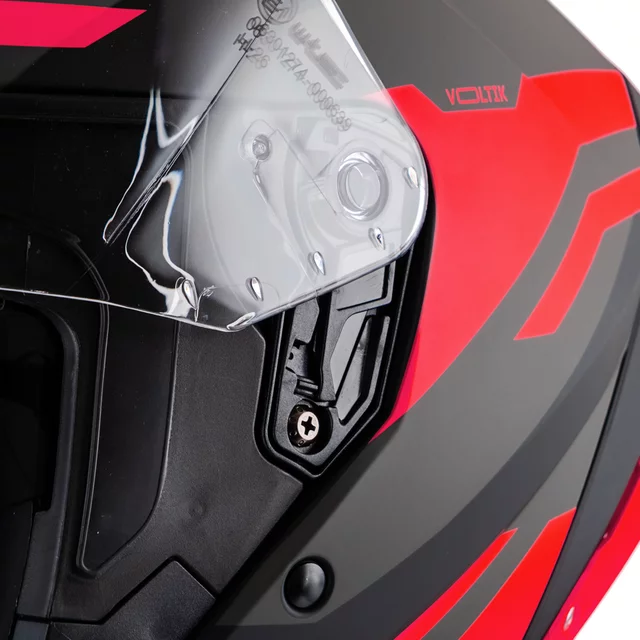 Motorcycle Helmet W-TEC Voltik Graphic - Red