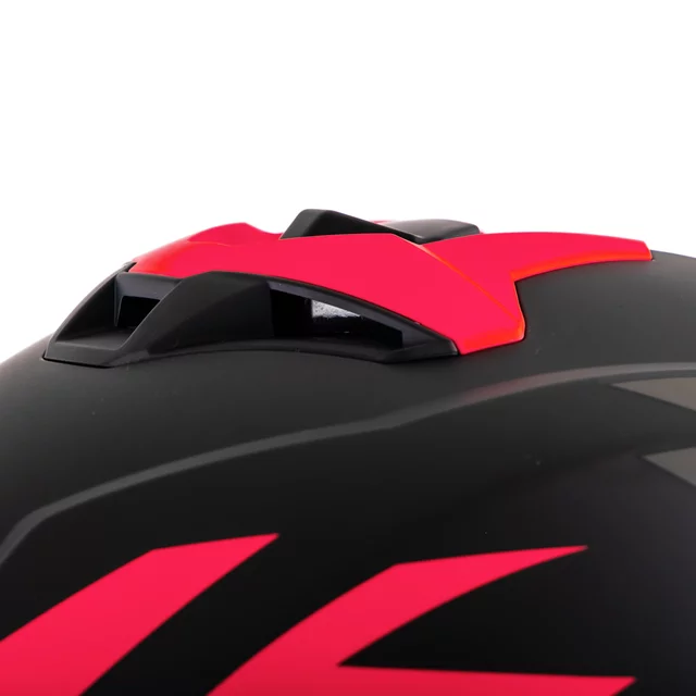Motorcycle Helmet W-TEC Voltik Graphic - Red