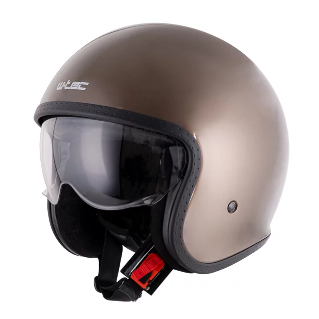 Motorcycle Helmet W-TEC Valkorne Marron - deep coffee - deep coffee