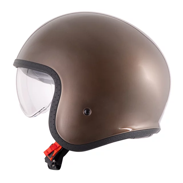 Motorcycle Helmet W-TEC Valkorne Marron - deep coffee