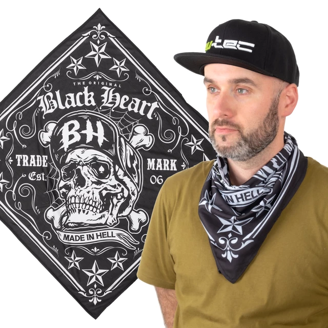 Neck Warmer W-TEC Black Heart Bandest - Bones - Bones