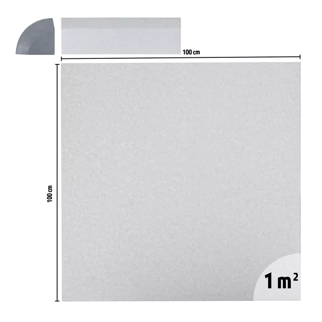 Corner Piece for Luxteko Waffle Floor Mats 2 cm – 1 Pc. - Wood