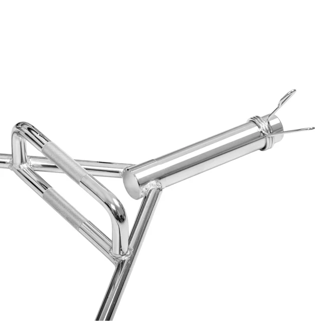 Hex Olympic Barbell inSPORTline Hexlif 140 cm / 50 mm – 21.8 kg, 200 kg Capacity, with Collars