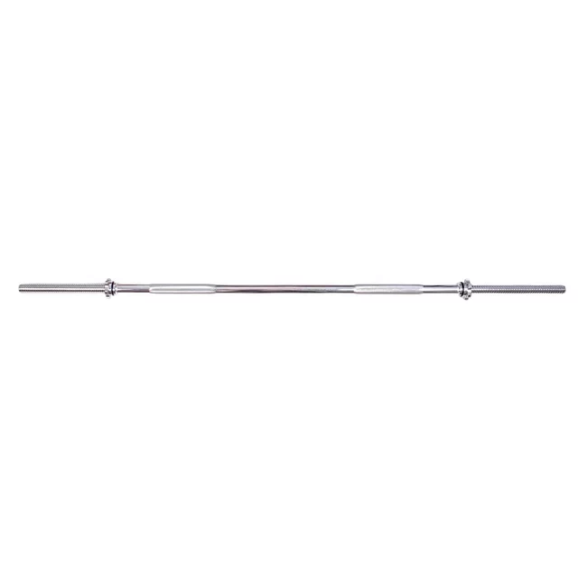 Weightlifting Barbell inSPORTline Welexty 160 cm / 30 mm with Threaded Ends and Collars