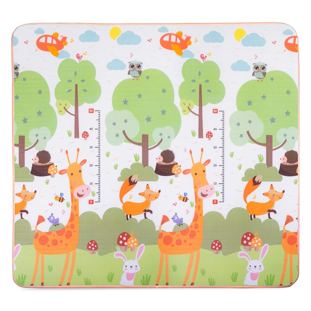 Roll-Up Children’s Mat inSPORTline Lhotino 200 x 180 x 1.5 cm - Řeka/Oceán