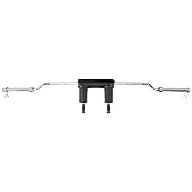 Olympic Safety Squat Bar inSPORTline Squabar– 239.3 cm / 50 mm – 25.5 kg, 317 kg Capacity, with Collars