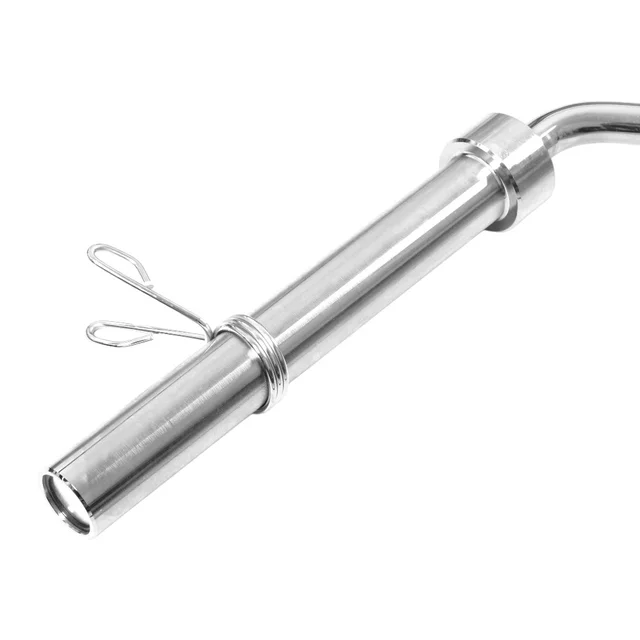 Olympic Safety Squat Bar inSPORTline Squabar– 239.3 cm / 50 mm – 25.5 kg, 317 kg Capacity, with Collars