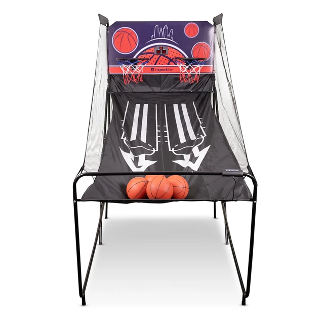 Double Basketball Set w/ Scoreboard inSPORTline Calister