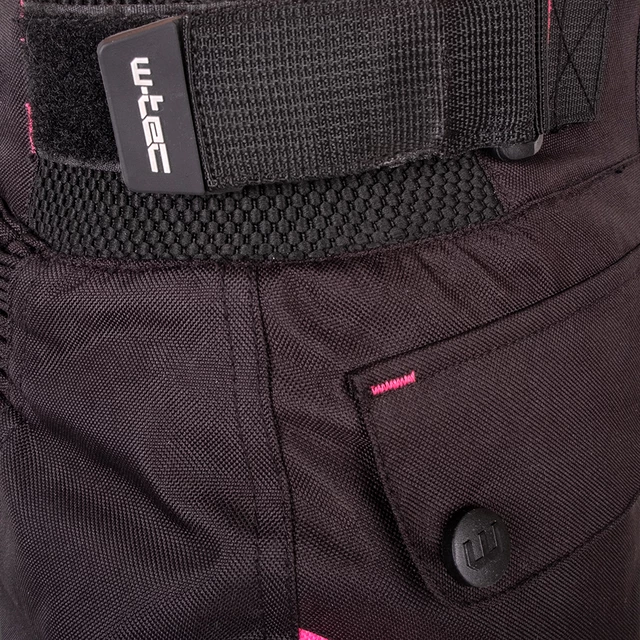 Women’s Motorcycle Pants W-TEC Durmanes Lady - Black-Pink