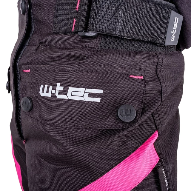 Women’s Motorcycle Pants W-TEC Durmanes Lady - Black-Pink