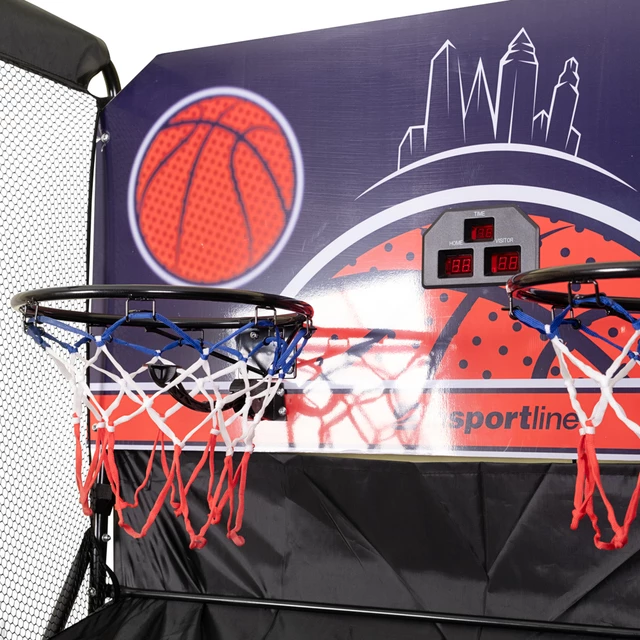 Double Basketball Set w/ Scoreboard inSPORTline Calister