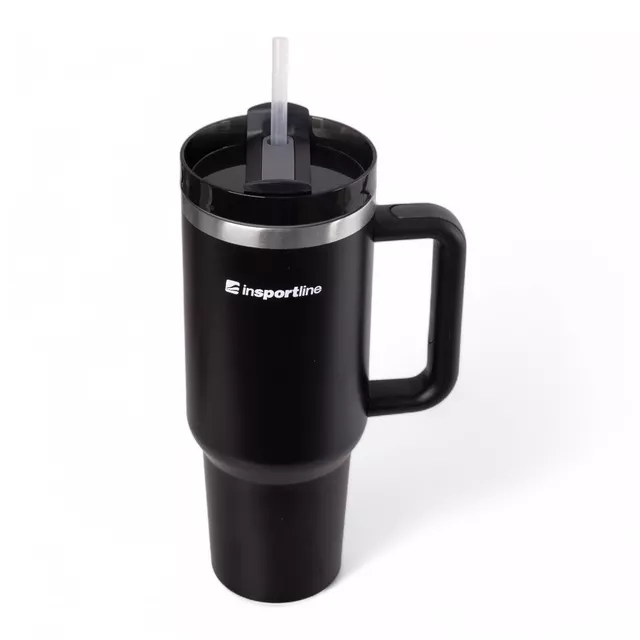 Insulated Travel Mug inSPORTline Misakafi Tumbler 1,200 ml - Black