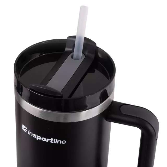 Insulated Travel Mug inSPORTline Misakafi Tumbler 1,200 ml - Black