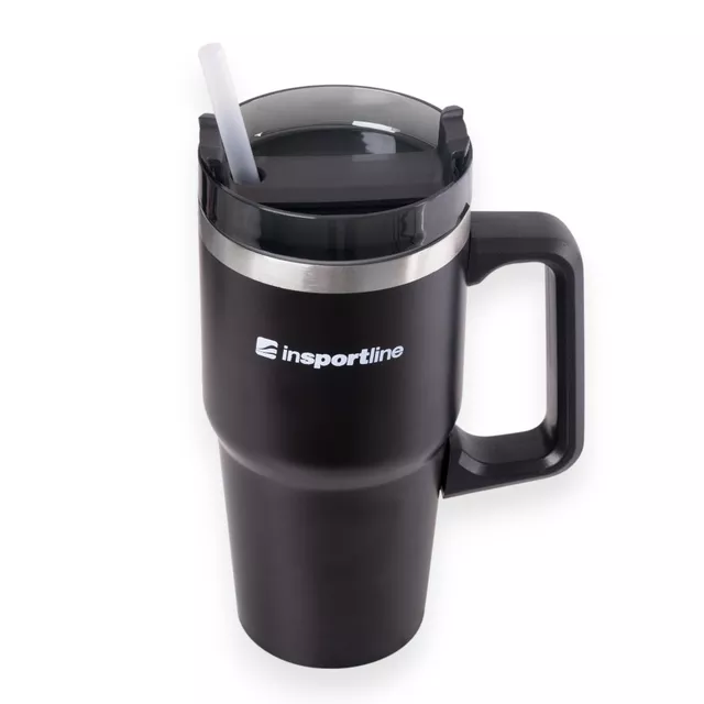 Insulated Travel Mug inSPORTline Teasara 600 ml - Beige
