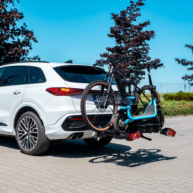 Tow Hitch Bike Rack inSPORTline Trekan 2 Elektro – for 2 Bikes