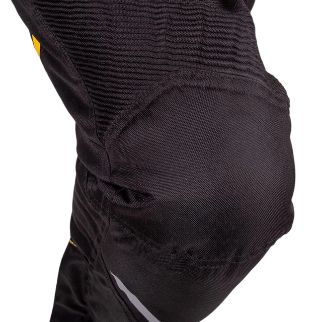 Men’s Summer Motorcycle Pants W-TEC Toranio - Black-Yellow
