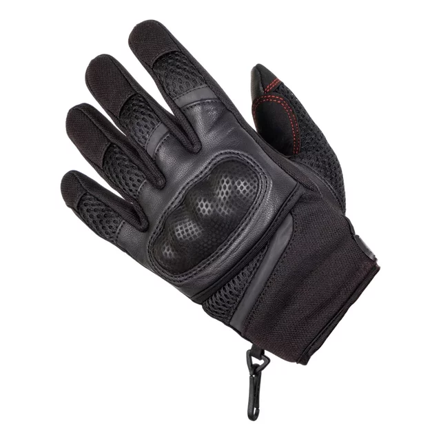 Motorcycle Gloves BOS Oxford - Black