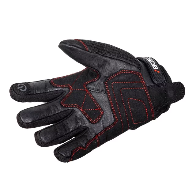 Motorcycle Gloves BOS Oxford - Black