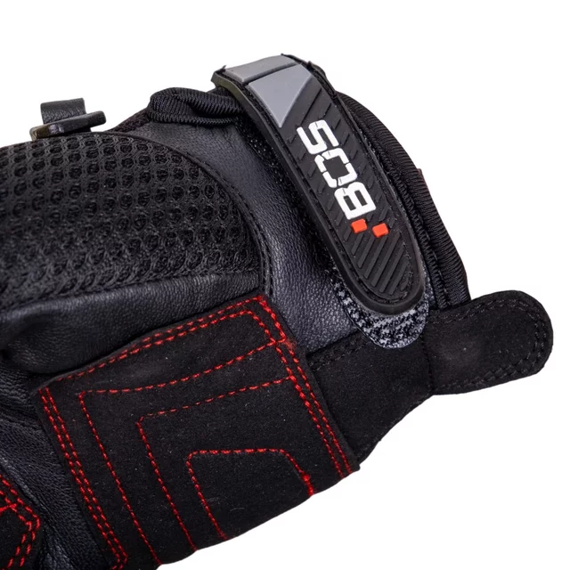 Motorcycle Gloves BOS Oxford - Black