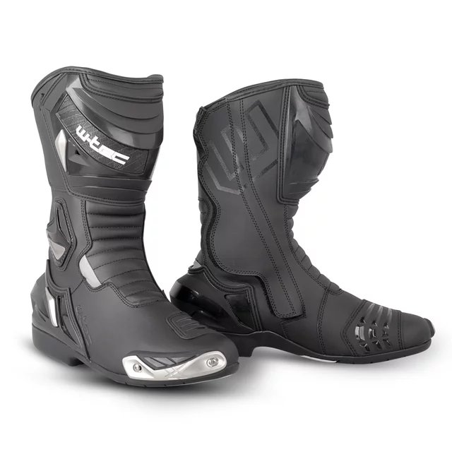 Motorcycle Boots W-TEC Arkus - Black - Black