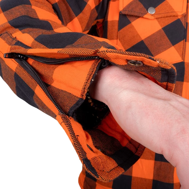 Motorcycle Shirt BOS Lumberjack - Dark Camo